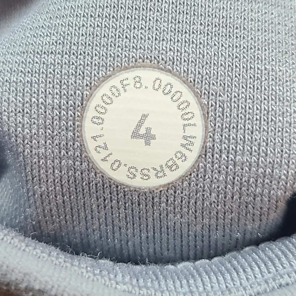 Lululemon Gray High Rise Yoga Leggings Size 4 Soft Stretch Activewear